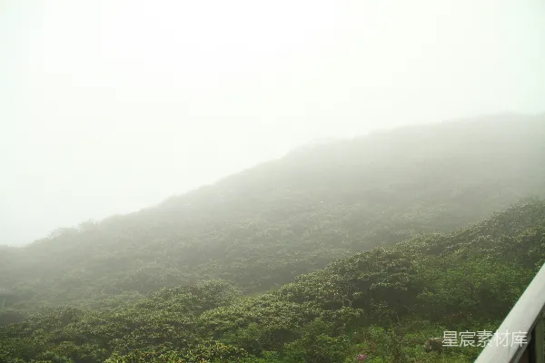高清摄影 雾中青山
