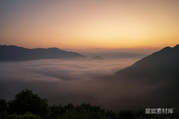 高清摄影 云海日出