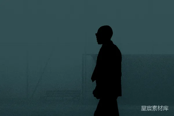 高清摄影 雾中独行者