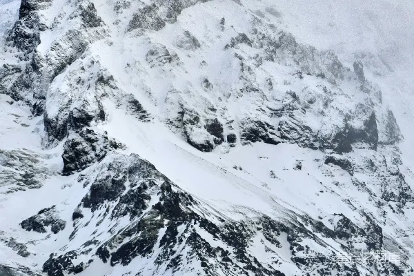 高清摄影 雪山的壮丽景色
