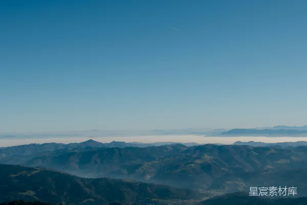 高清摄影 云海山景