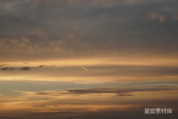 高清摄影 日落时分的天空