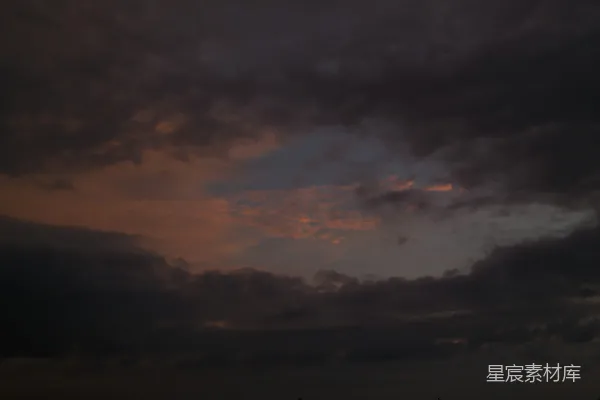 高清摄影 黄昏时分的天空