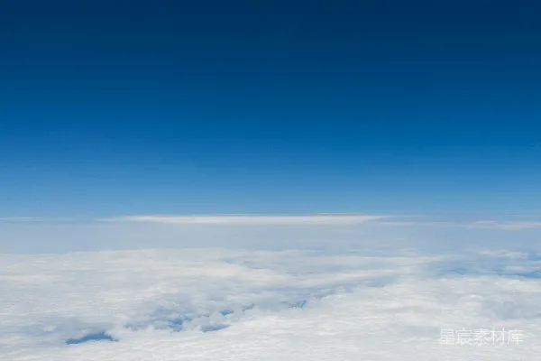 高清摄影 空中俯瞰云海