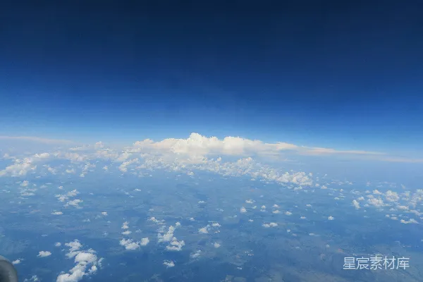 高清摄影 空中俯瞰云海