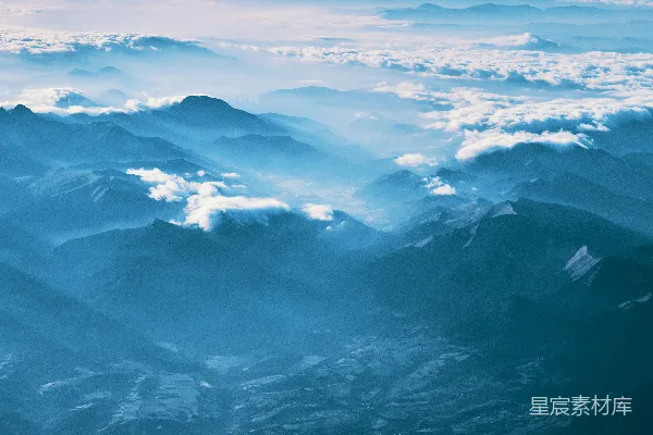 高清摄影 云海山峦