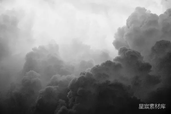 高清摄影 灰暗的天空
