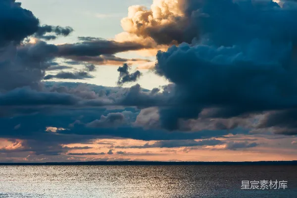 高清摄影 日落海景