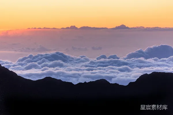 高清摄影 云海日出