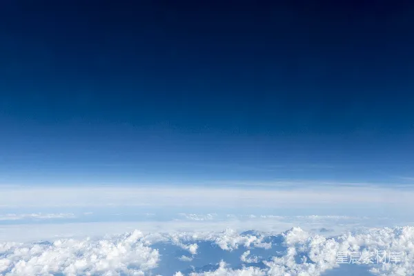 高清摄影 空中俯瞰云海