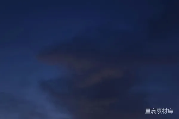 高清摄影 黄昏天空的云彩