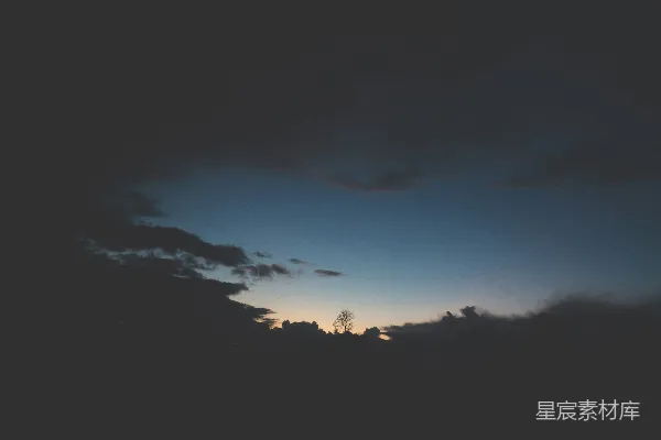 高清摄影 黄昏的天空