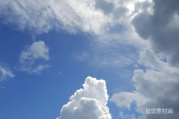 高清摄影 天空中的云朵