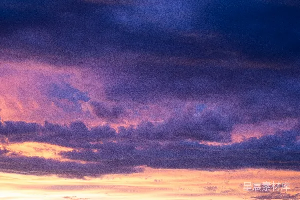 高清摄影 日落时分的天空