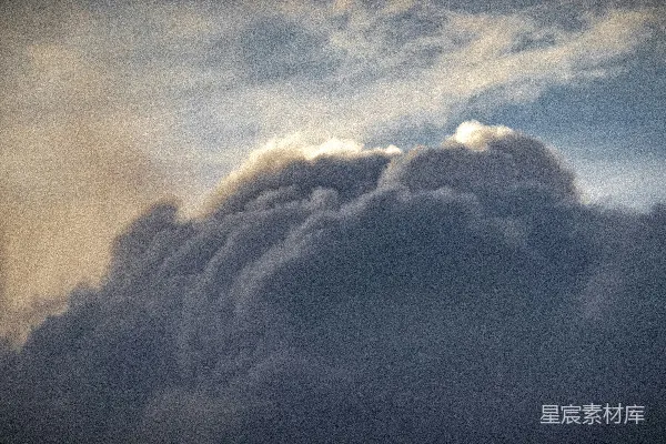 高清摄影 火山喷发的烟云