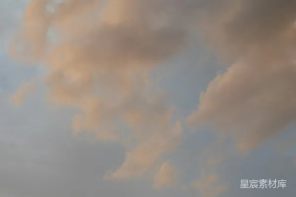 高清摄影 夕阳下的云彩