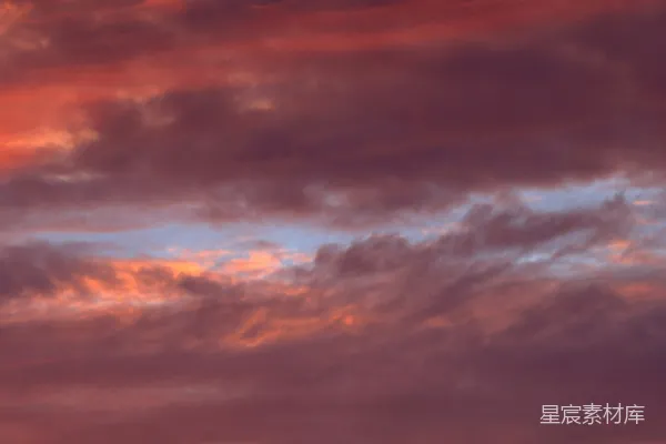 高清摄影 绚丽的夕阳云霞
