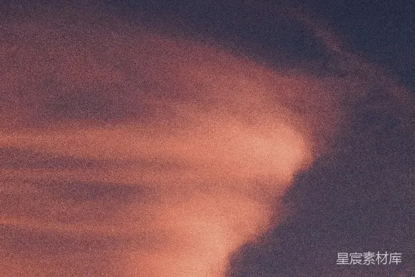 高清摄影 夕阳下的云朵