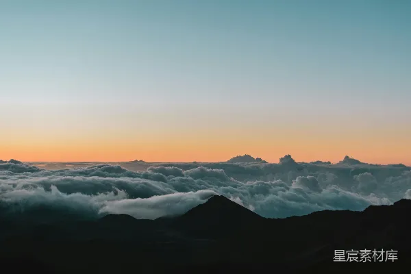 高清摄影 云海日出