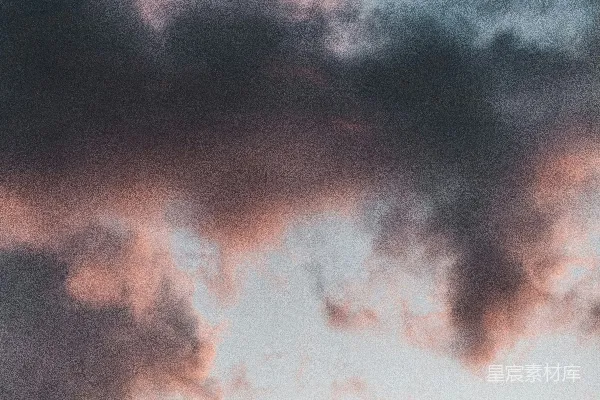 高清摄影 夕阳下的云彩