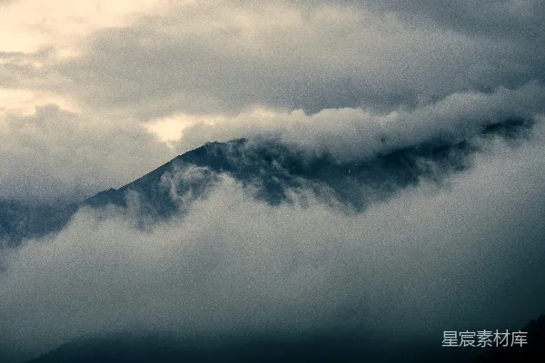 高清摄影 山巅云海