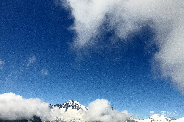 高清摄影 山巅云海