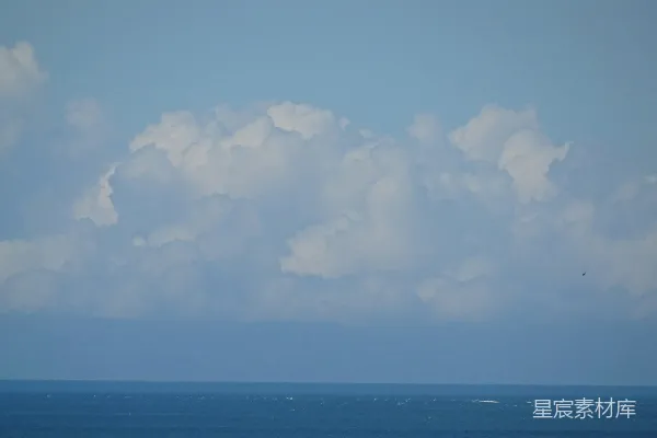 高清摄影 蓝天下的宁静海洋