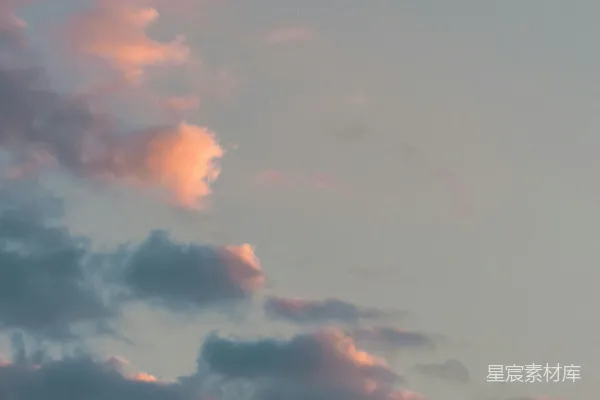 高清摄影 日落时分的云彩