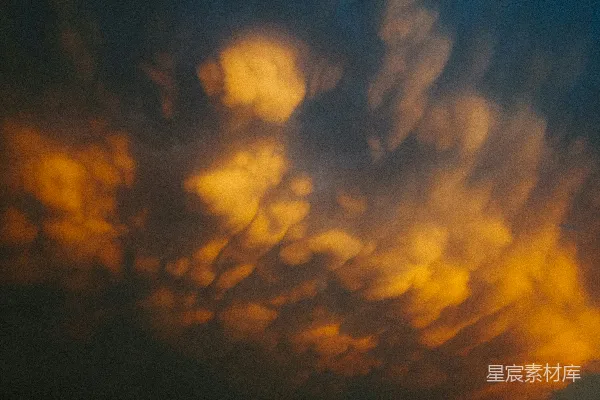 高清摄影 迷离光影：橙色光斑的抽象之美
