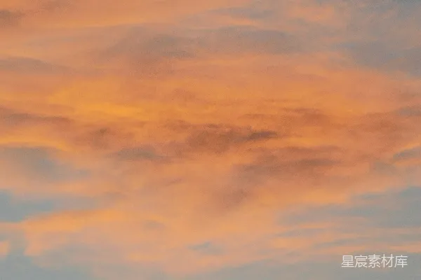 高清摄影 夕阳下的云彩