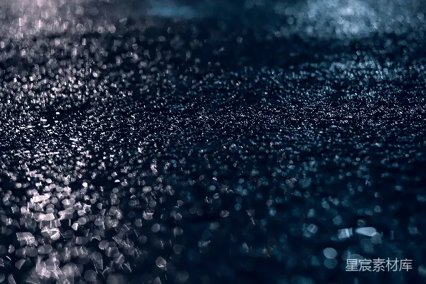 高清摄影 雨夜街头的光斑