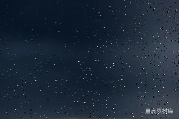 高清摄影 雨滴下的夜晚