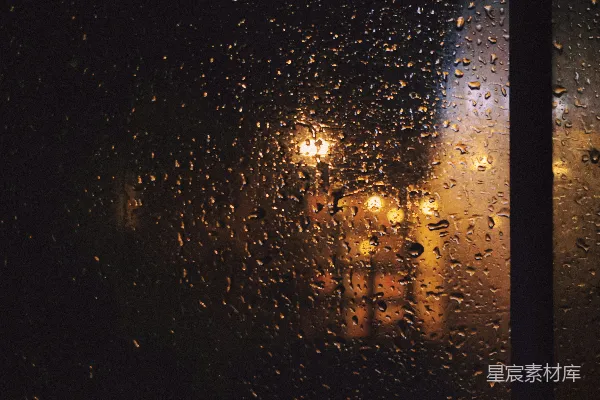 高清摄影 雨夜车窗