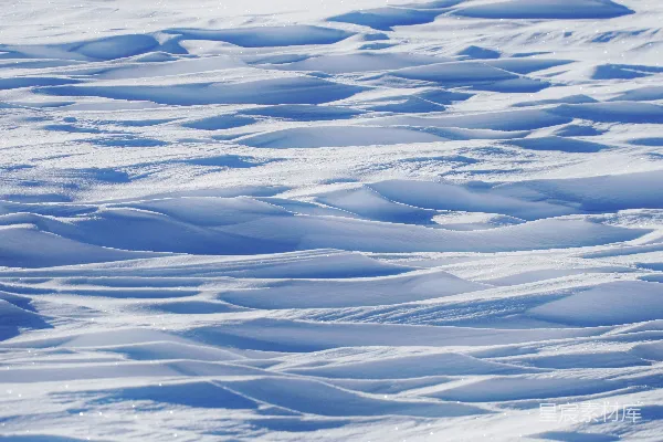 高清摄影 雪地纹理