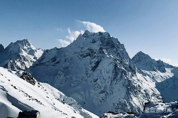 高清摄影 雪域壮丽山峰