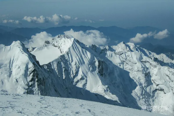 高清摄影 雪山之巅
