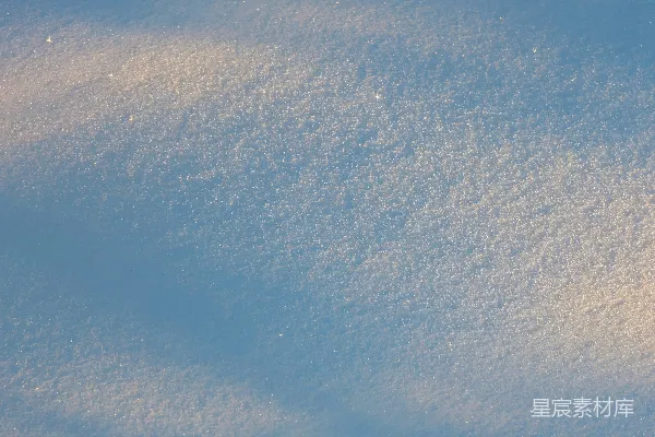 高清摄影 阳光下的雪花纹理