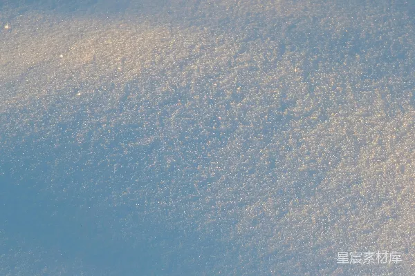 高清摄影 阳光下的雪地纹理