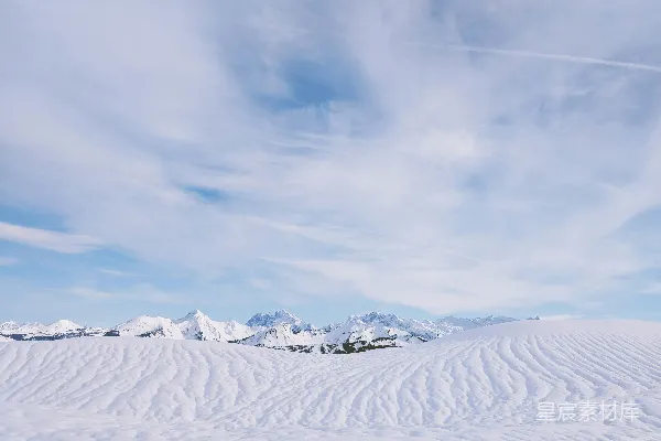 高清摄影 雪域山峦