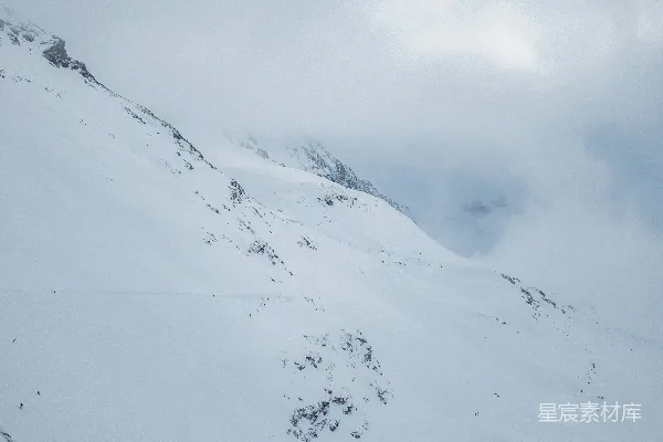 高清摄影 雪域山峦