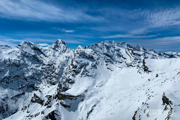 高清摄影 雪山壮丽景色