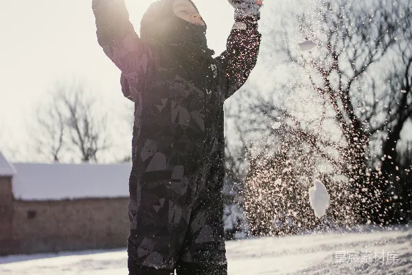 高清摄影 冬日里的快乐时光