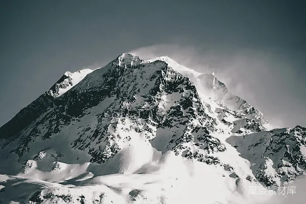 高清摄影 雪峰云端