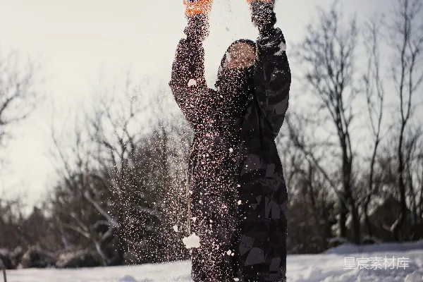高清摄影 冬日欢雪