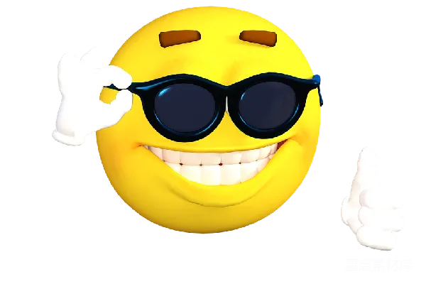 元素素材 笑脸
