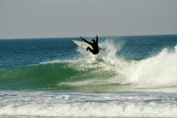 高清摄影 冲浪者冲浪瞬间