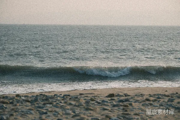 高清摄影 海浪与沙滩