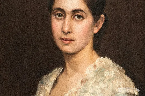 高清摄影 古典肖像画：优雅女性