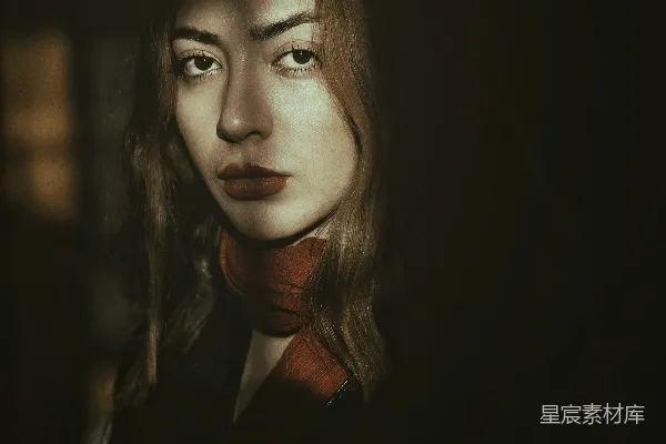 高清摄影 昏暗中的沉思