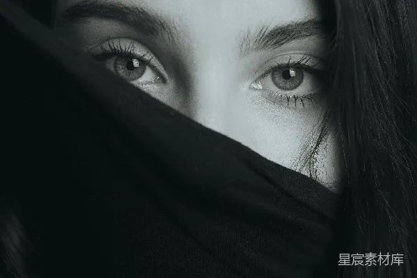 高清摄影 神秘眼神
